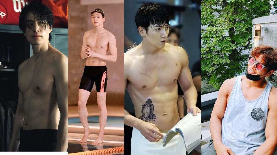 Top 20 Hot Korean Actors with the Best Abs, image size:1600x1200