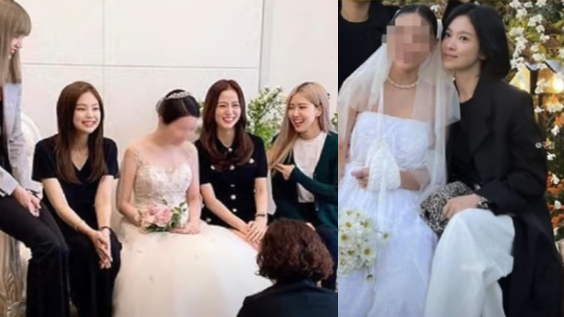 Song Hye Kyo and BLACKPINK’s Jennie’s All-Black Wedding Looks Stir Up Viral Reactions