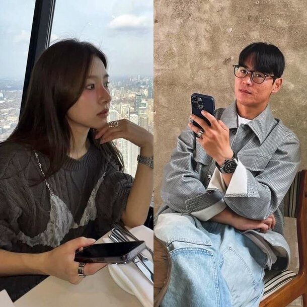 Kim So Eun and Jung Dong Ho
