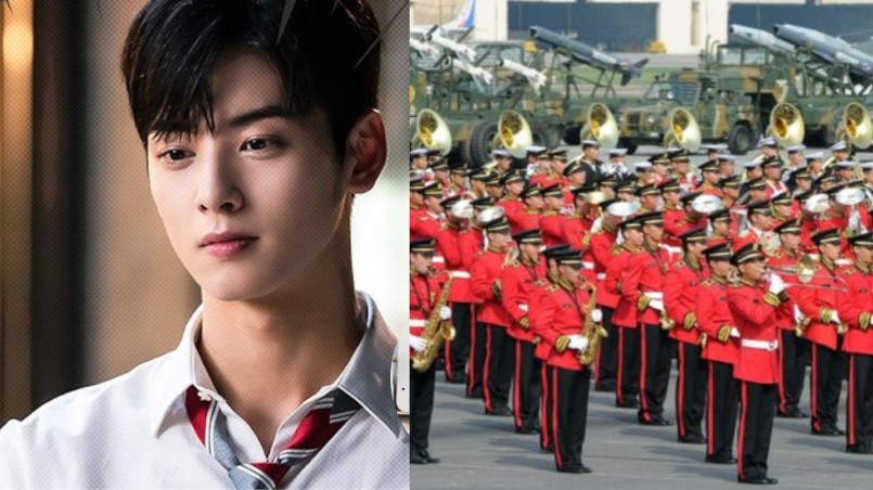 Cha Eunwoo and The ROKA military band