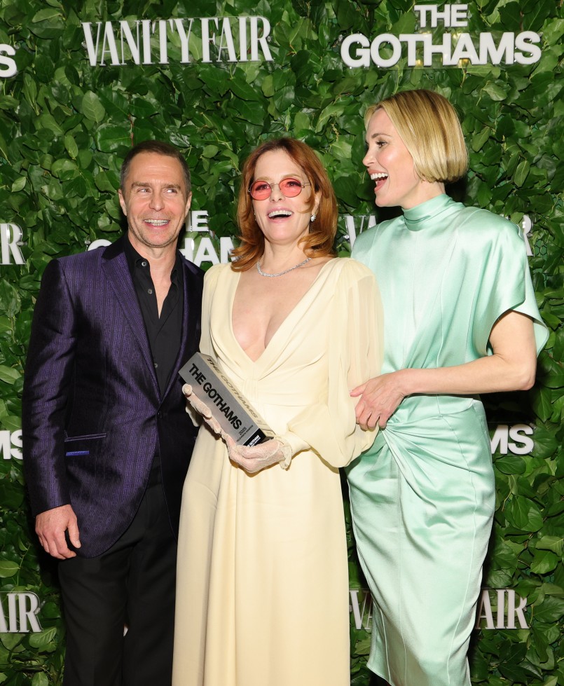 Sam Rockwell, Parker Posey, Leslie Bibb 2025TV Gotham Awards