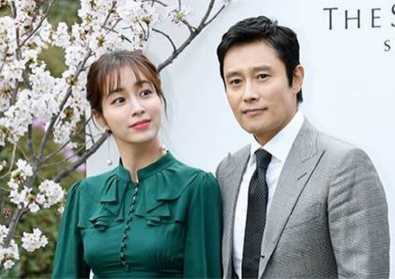 Lee Byung Hun and Lee Min Jung