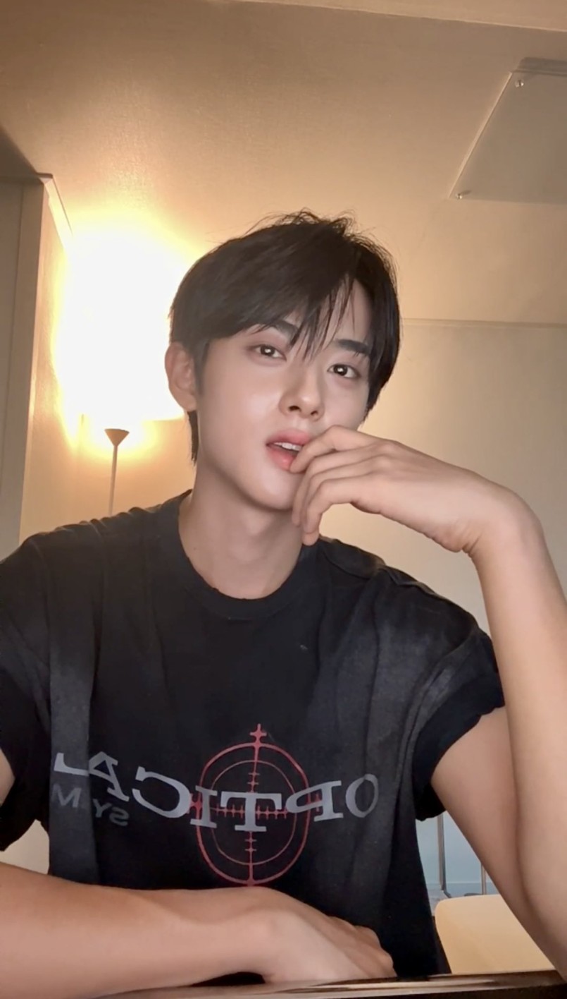 Former Produce X 101 participant Kim Mingyu