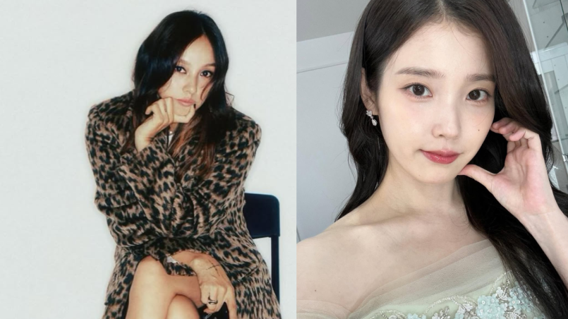 IU and Lee Hyori