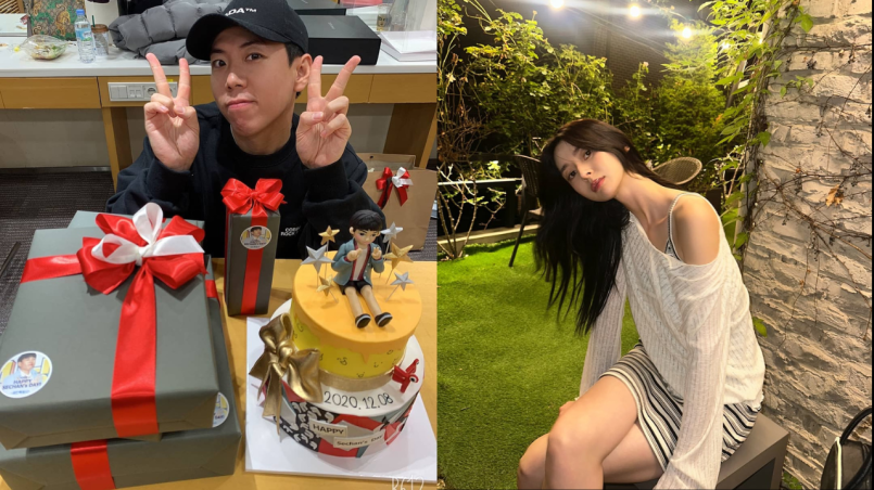 Comedian Yang Se-chan and Kwon Nara