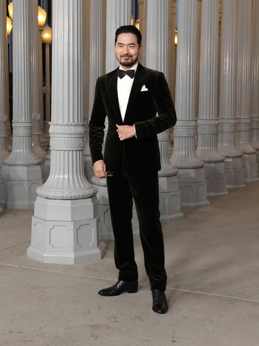 Lee Jin Wooks appearance at the 2025 LACMA ArtFilm Gala 