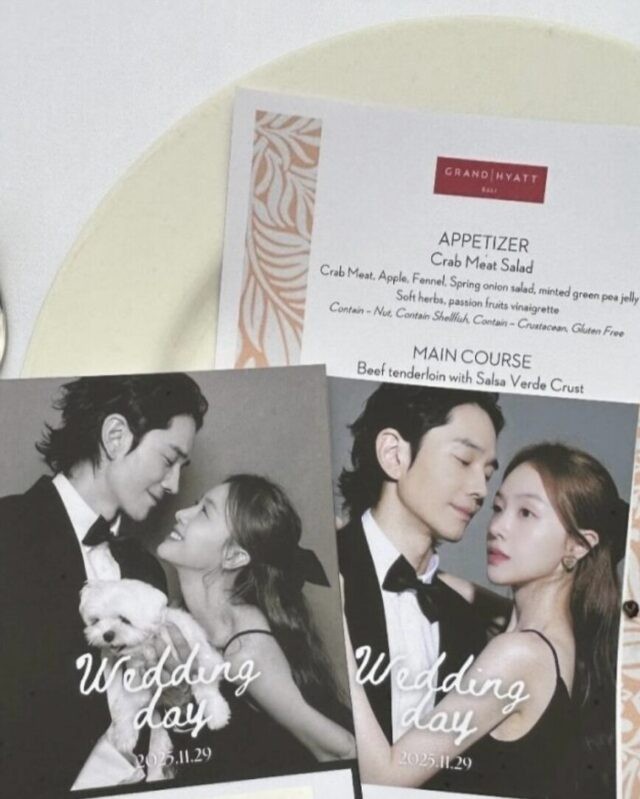 Minah and On Joo Wan wedding