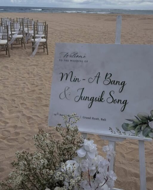 Minah and On Joo Wan wedding