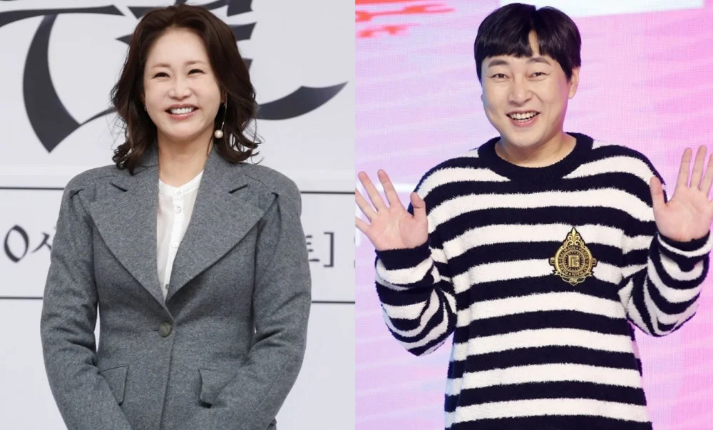 Actress Shin Eun Kyung and Comedian Lee Jin Ho