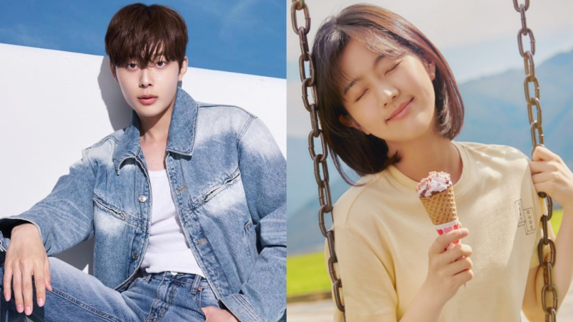 Actor Yoo Seon Ho AND actress Shin Eun Soo