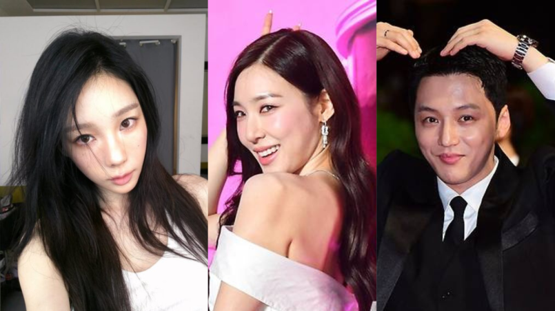 Taeyeon, Tiffany, and Byun Yo Han
