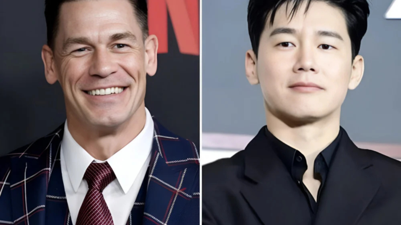 Kim Moo Yeol and John Cena